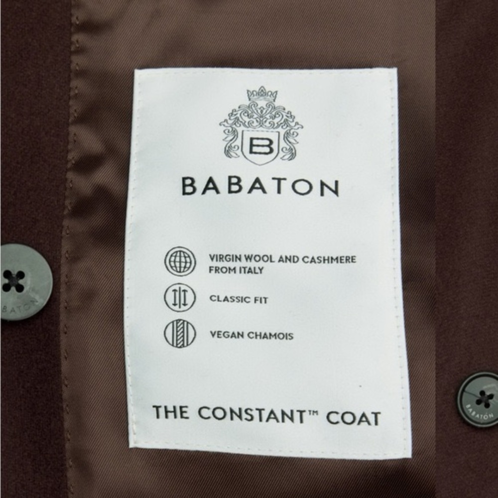 Virgin Wool Cashmere Aritzia Babaton The Constant Coat - Picture 12 of 12